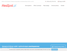 Tablet Screenshot of neospot.pl